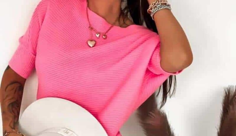 Short-sleeved jumper