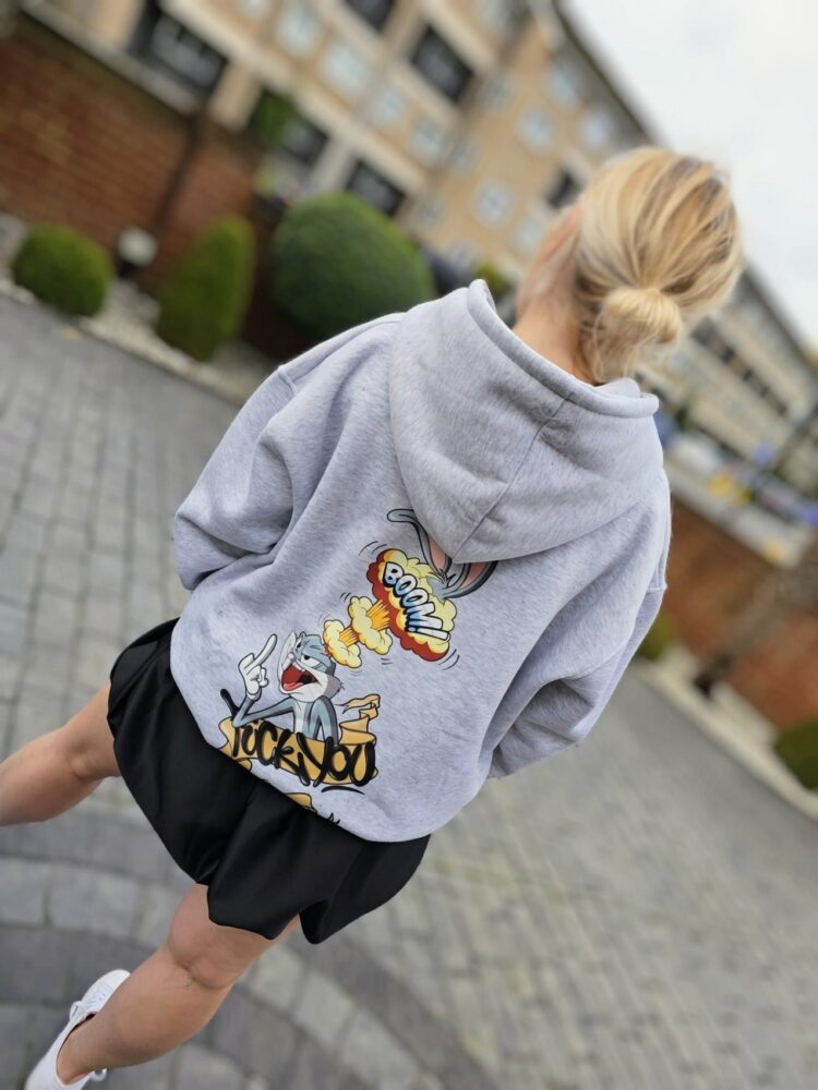 Bluza Ocieplana z kieszeniami Bugs Bunny