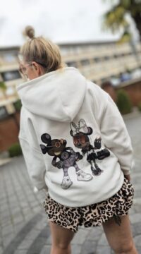 Sweatshirt with pockets Mickey & Minnie