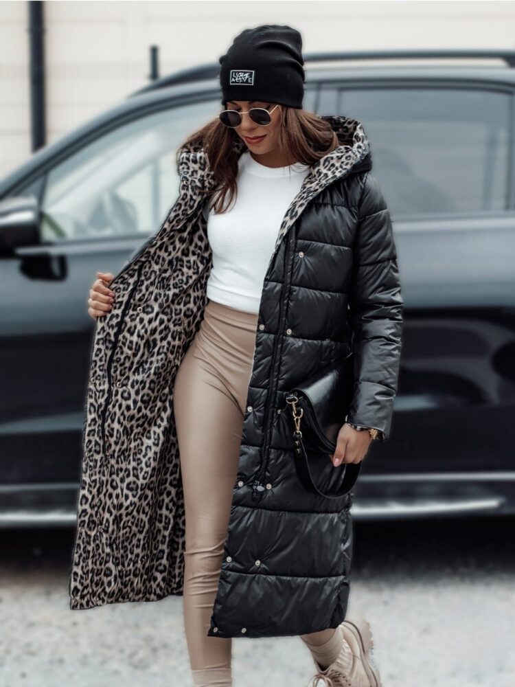 Quilted double-sided coat