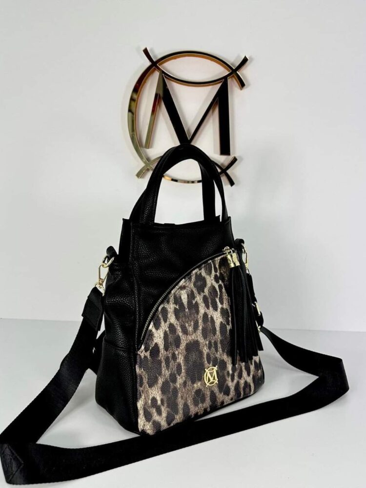 Baggy leopard backpack from Massimo Contti