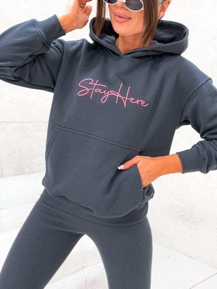 Comfortable hooded sweatshirt