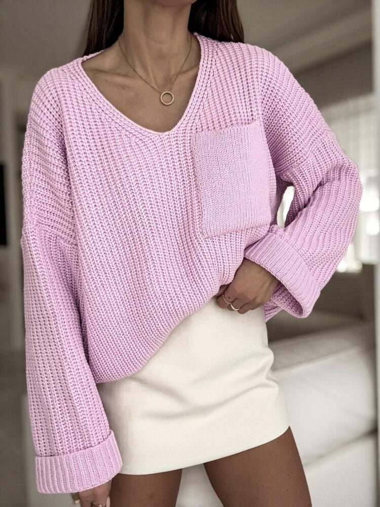 Spring jumper with pocket