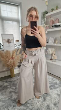 Wide trousers like a skirt
