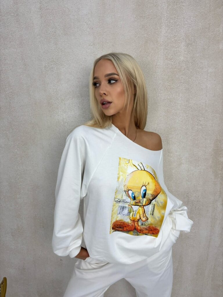 Bluza bawełniana Twetty - Image 7