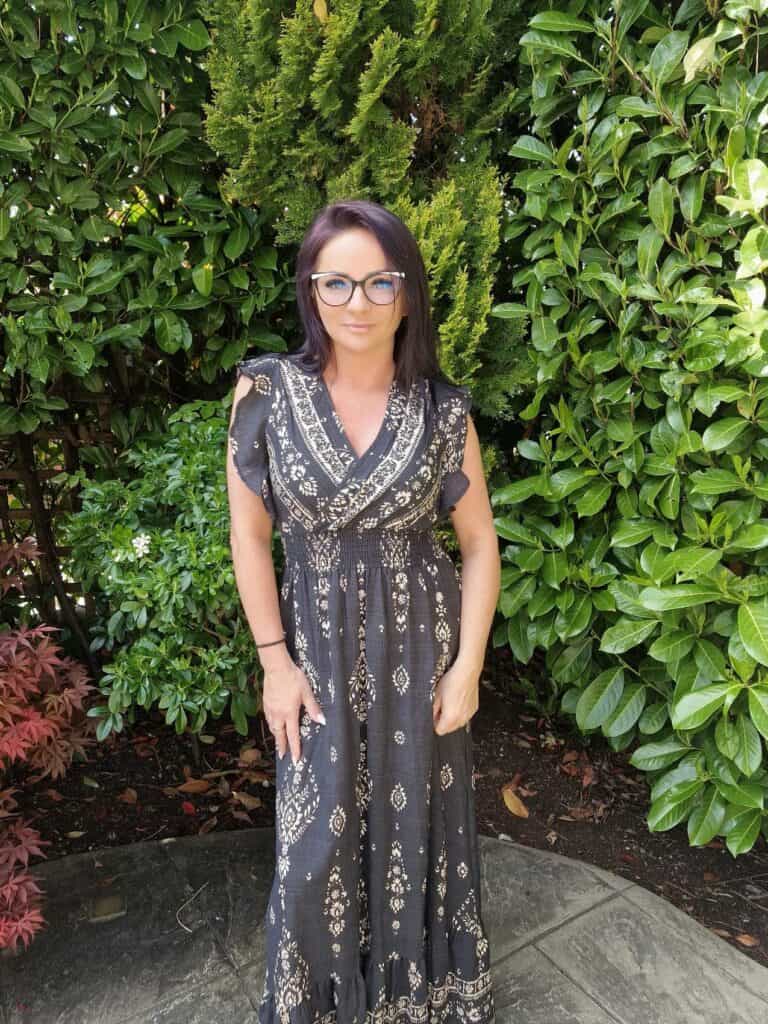 Sukienka maxi M. Sara Boho haft - Image 12
