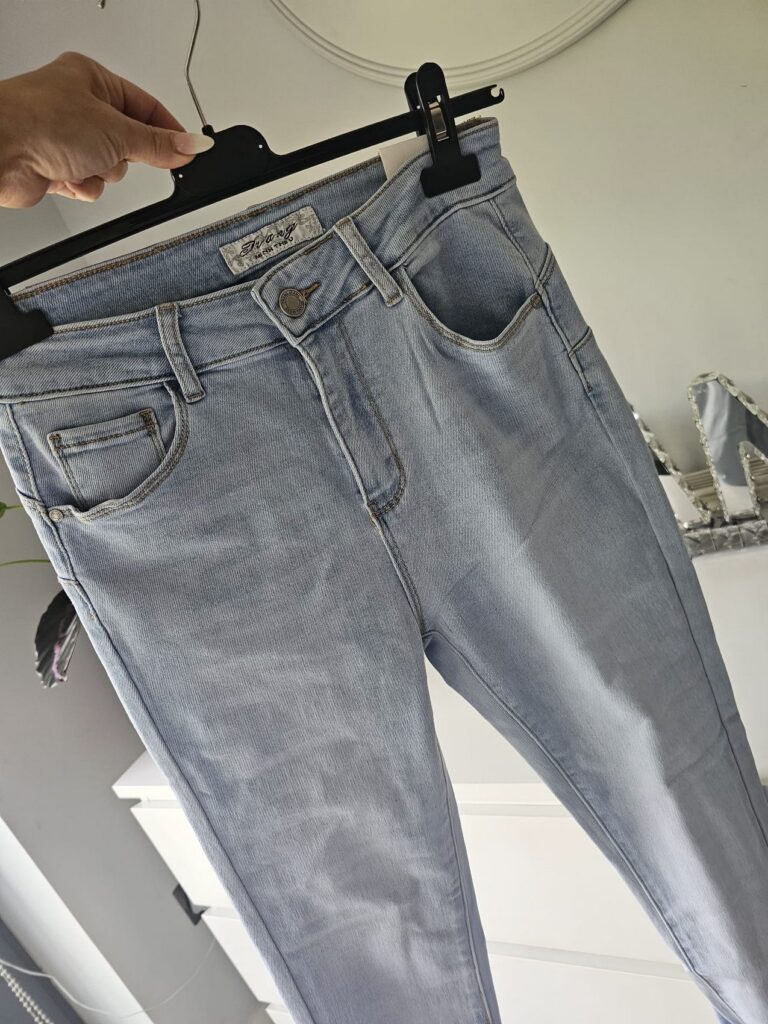 Jeansy Push Up stylizowane na Levis Skinny - Image 7