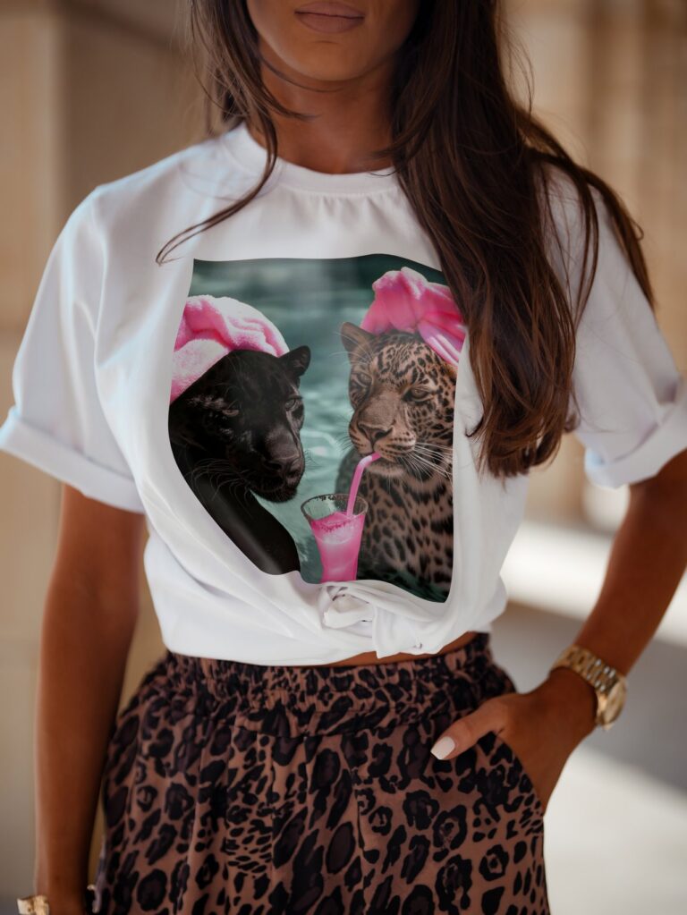 Dwuczęsciowy komplet SAFARI t shirt i spodnie - Image 6