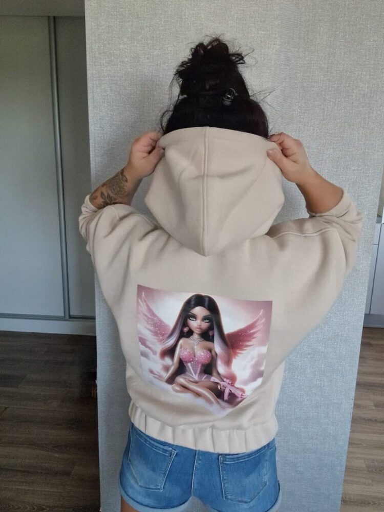 Bluza LaLu skrzydła na plecach nowy model - obrazek 10