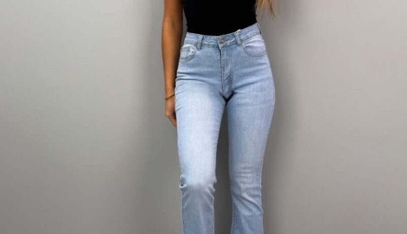 Bell-bottom jeans Push up