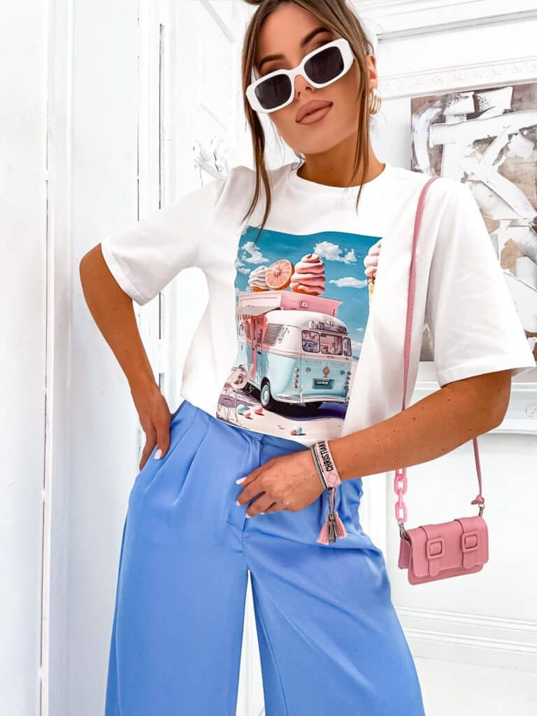 T shirt bawełniany nadruk Camper - Image 6