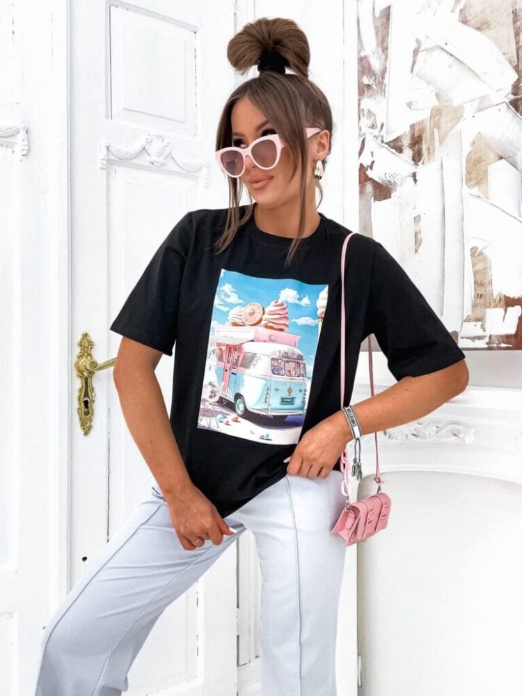 T shirt bawełniany nadruk Camper - Image 7