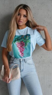 T shirt Grapes Ola Bianka