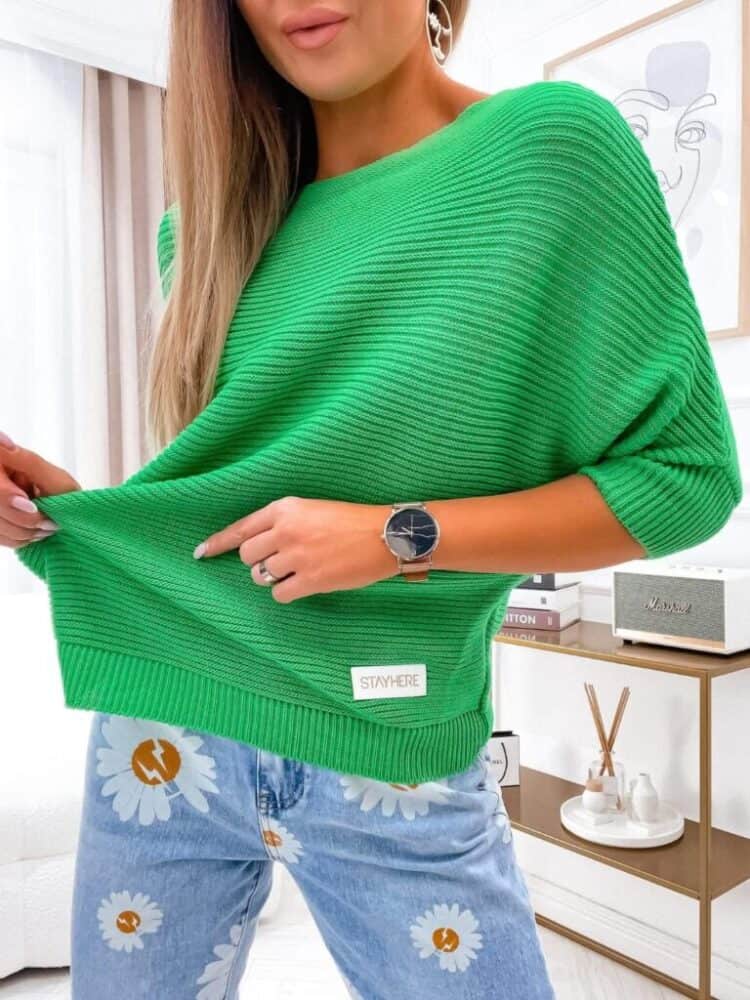 Sweter z krótkim rękawem - obrazek 7