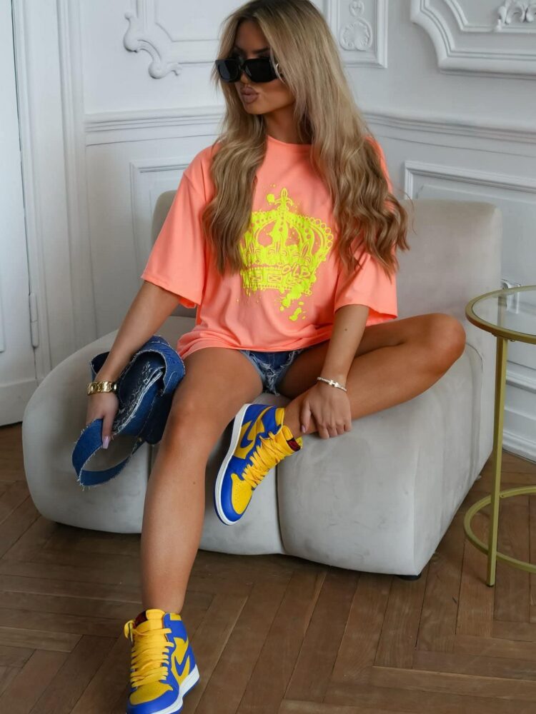 T shirt Korona oversize Ola Bianka - Image 2