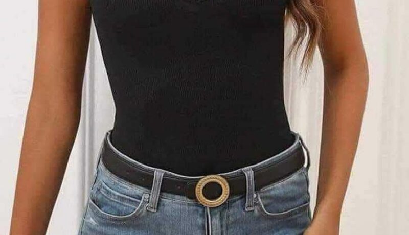 Cotton top lace straps