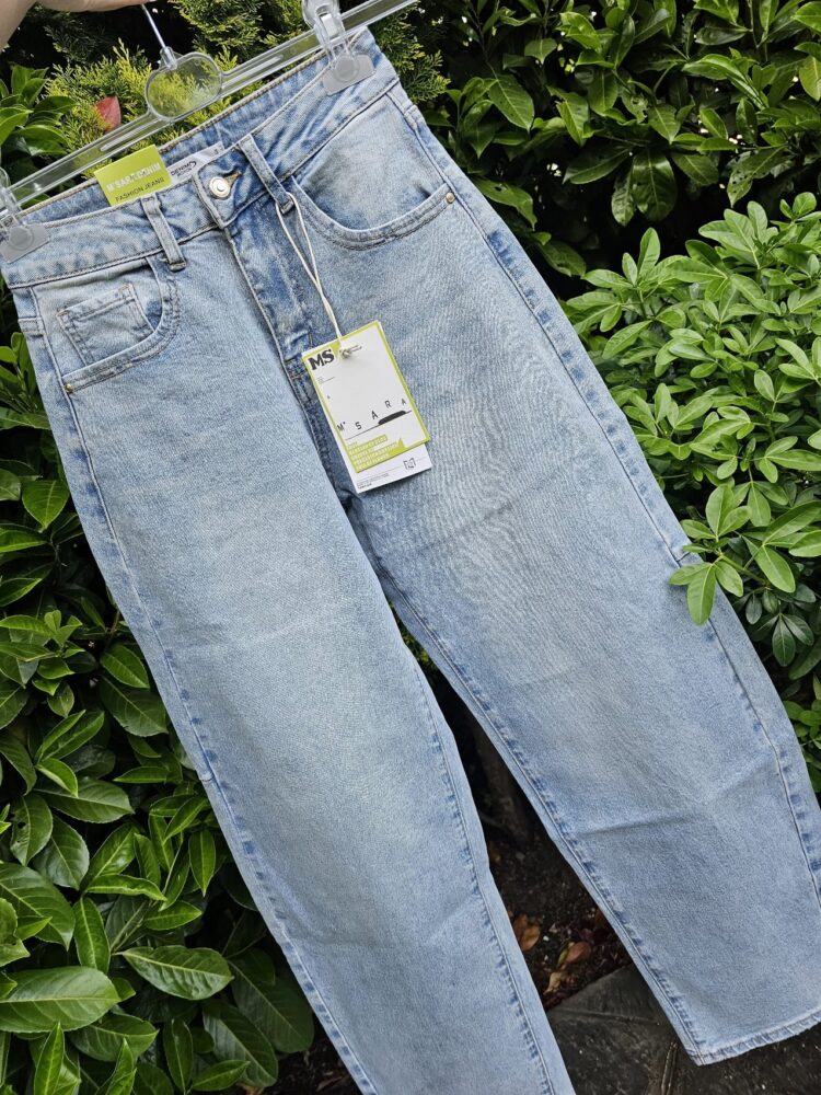 M.Sara Baloon jeans with belt
