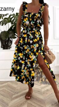 Strapless floral maxi dress