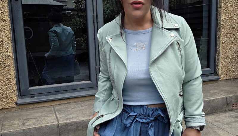 Mint soft eco leather ramones