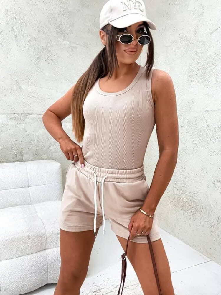 Komplet basic top i spodenki