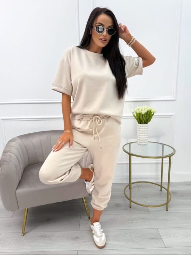 Tracksuit set with patch