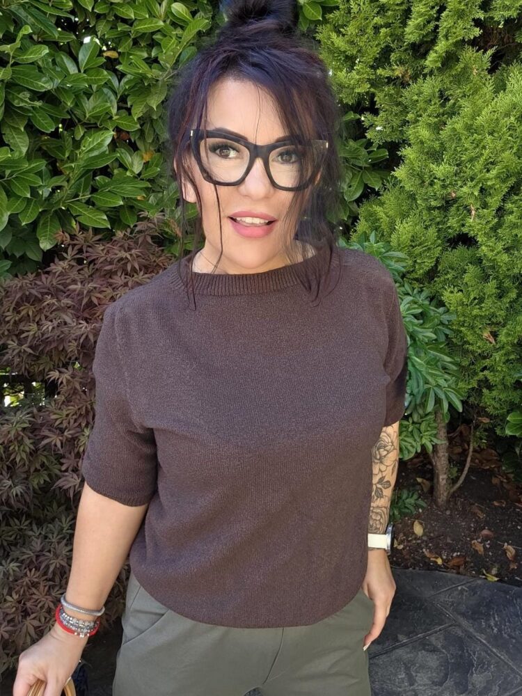Nice short-sleeved jumper