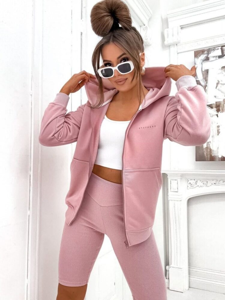 Bluza zapinana na suwak kaptur - Image 4