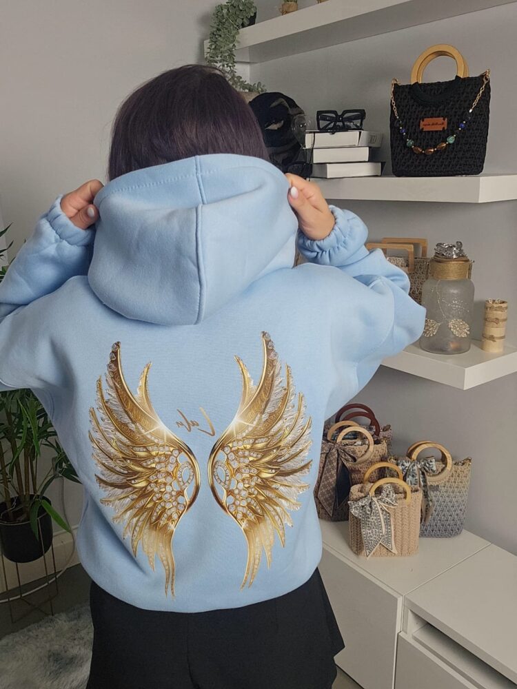 LaLu sweatshirt wings on the back