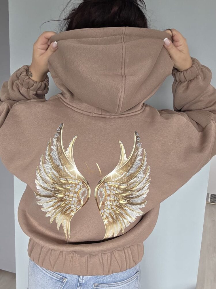 Bluza LaLu na suwak dwa kolory skrzydeł - Image 7