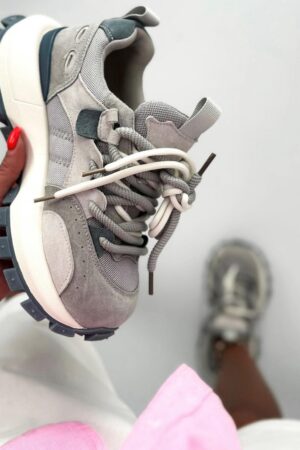 Sneakersy damskie chunky skóra