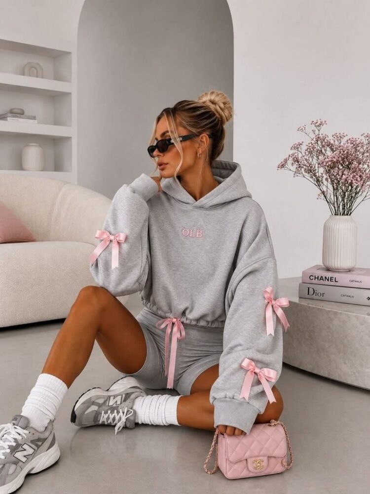 Bluza kokardki O'La Bianka