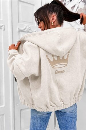 Ocieplana bluza Queenn kaptur