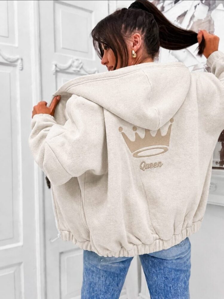 Ocieplana bluza Queenn kaptur
