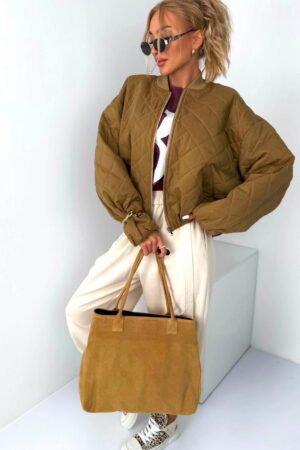 Skórzana torebka shopper