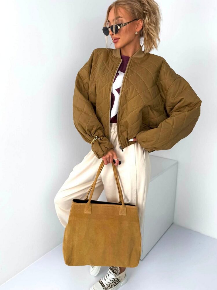 Skórzana torebka shopper