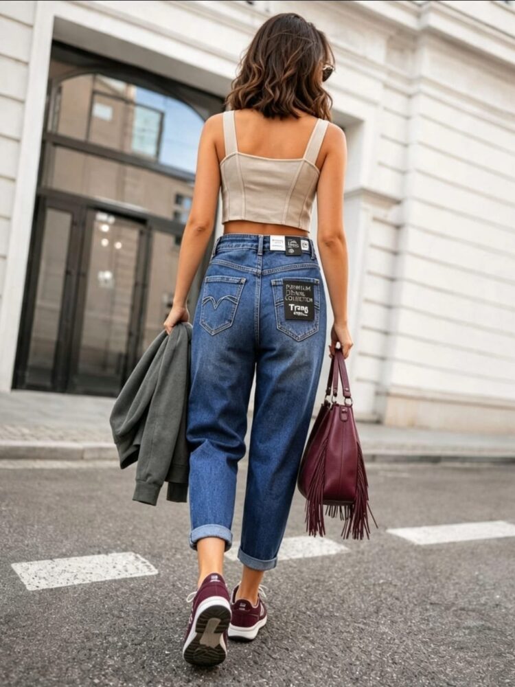 Trang Balloon Stretch Jeans