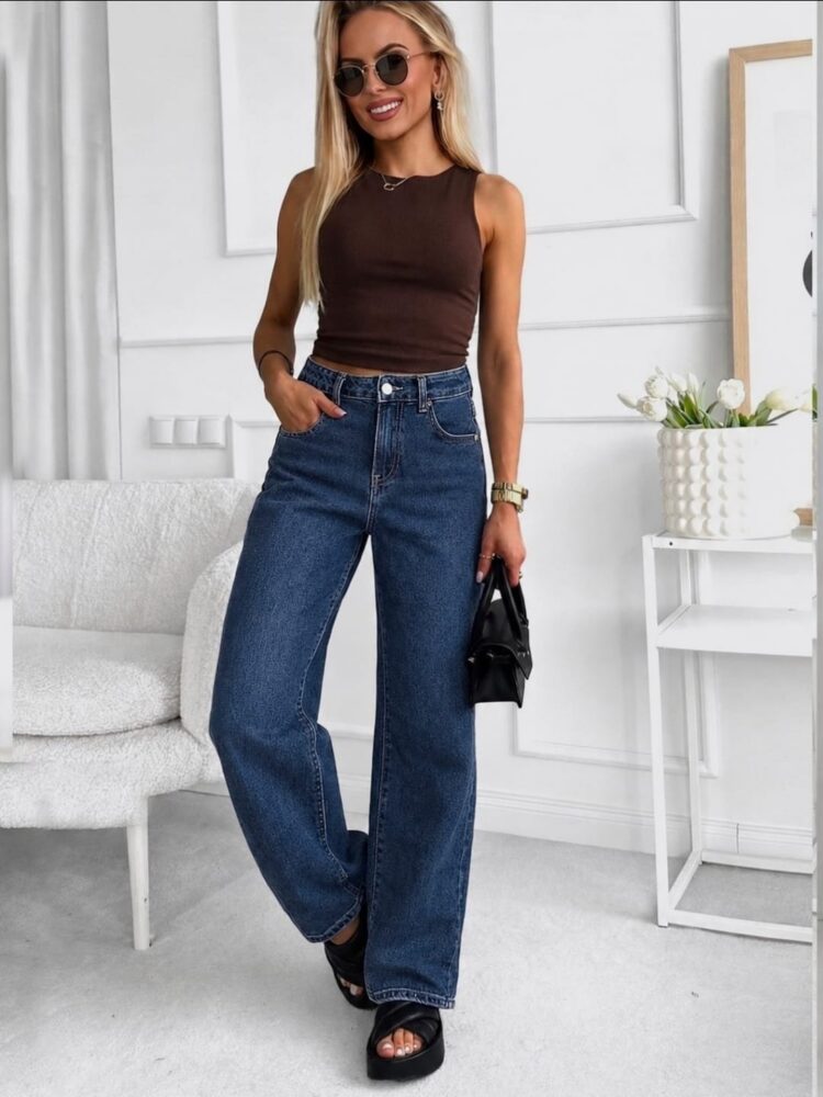 Szwedy stylizowane na Levis