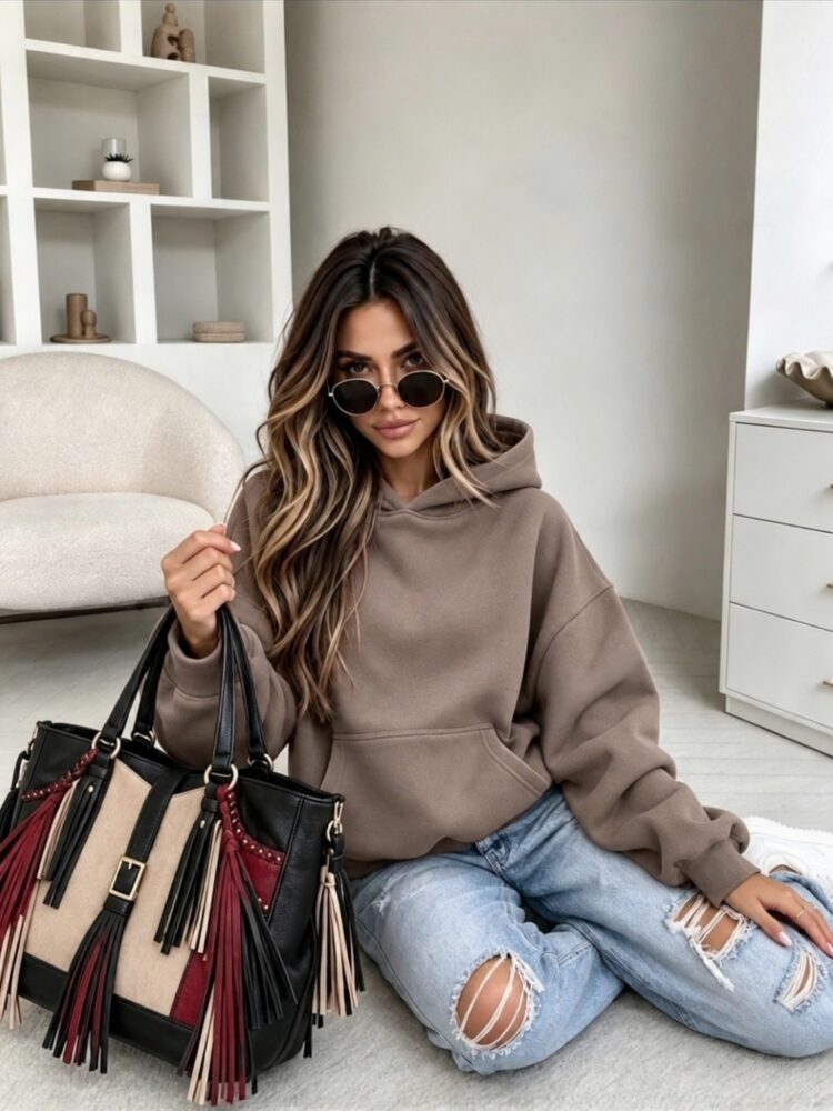 Basic insulated hooded top
