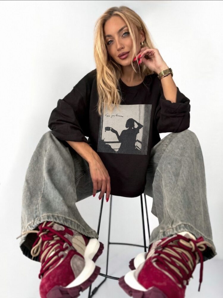 T shirt długi rękaw street wear