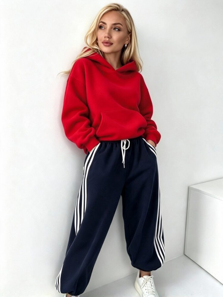 Spodnie street wear lampasy Joy