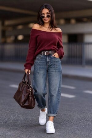 Jeansy Banana Fit Urban Shape