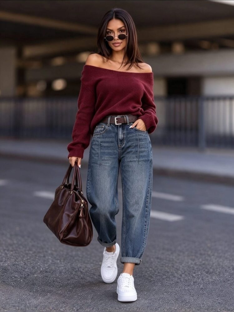 Jeansy Banana Fit Urban Shape